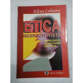 ETICA  NEOPOZITIVISTA  -  Elena  COBIANU